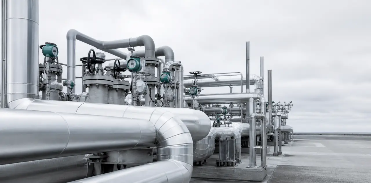 Industrial pipeline engineering scene for LNG Incidents and Facility Data